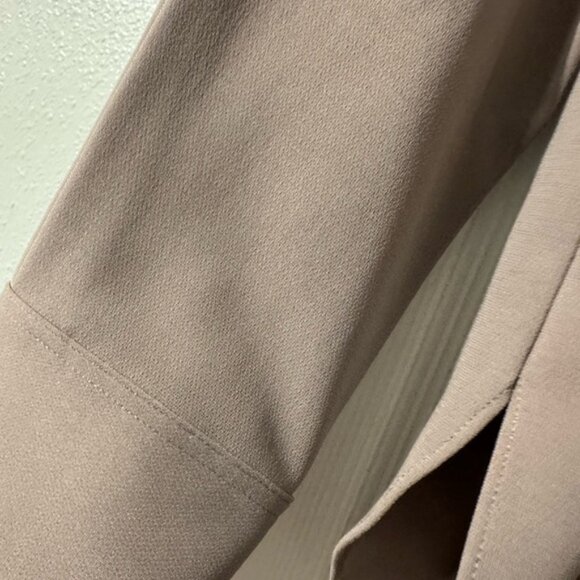 Theory Taupe Button-Up Shirt - Picture 2 of 13